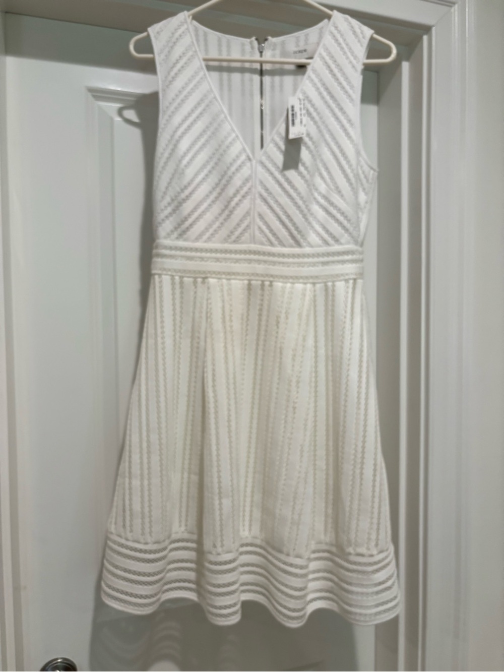 NWT J.Crew White Dress (Size 4)